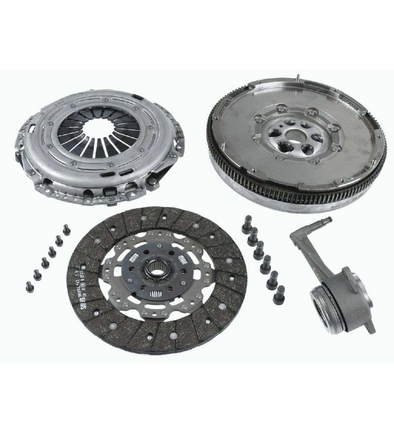 Volkswagen 1.9 TDI Caddy / Golf 5 / Passat / Seat Toledo / Leon / Altea / Audi A3 Debriyaj Seti Volanli Rulman