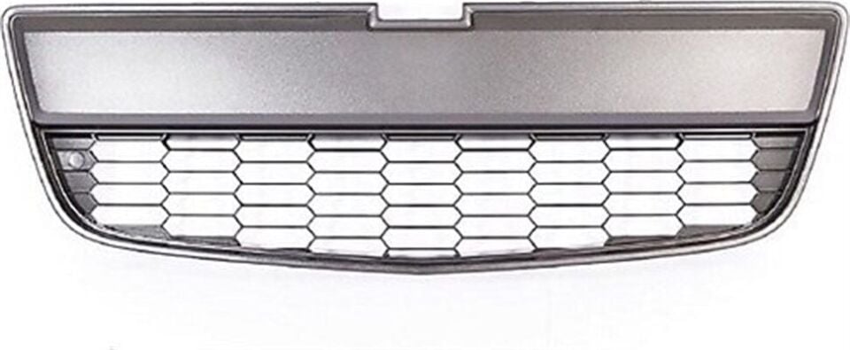 Chevrolet / Yeni Aveo (T300)  Ön Tampon Alt Panjuru Siyah Kenarlı GM Marka