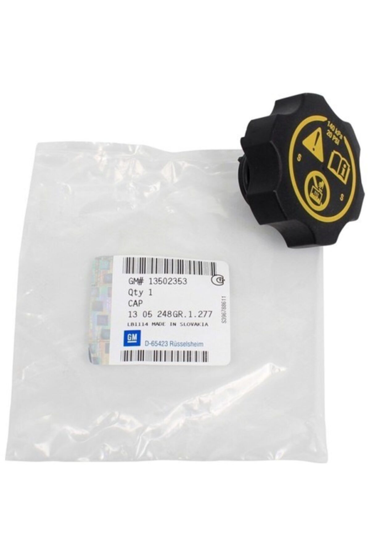 Opel / Corsa D Yedek Su Radyatör Ek Depo Kapağı Orjinal Gm