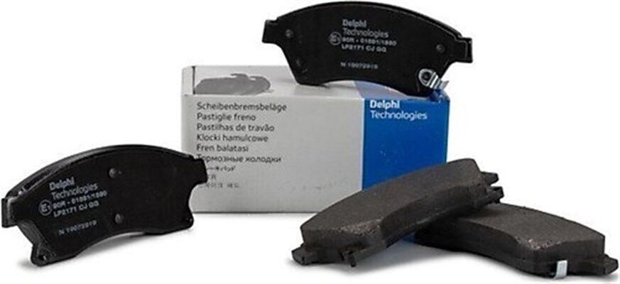 Chevrolet / Yeni Aveo 1.3 Dizel Motor Ön Fren Balatası Del-lp2171-1