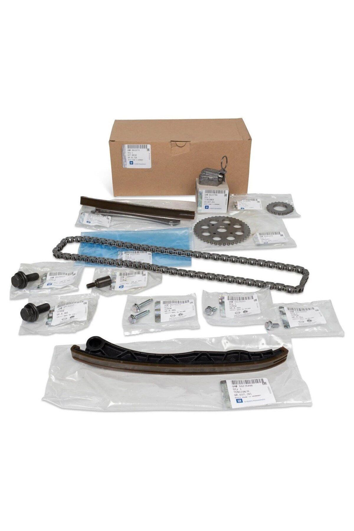 Opel / Corsa C, Combo C, Astra H, Meriva A, Corsa D 1.3 Dizel Triger Zincir Seti Orjinal Gm Marka