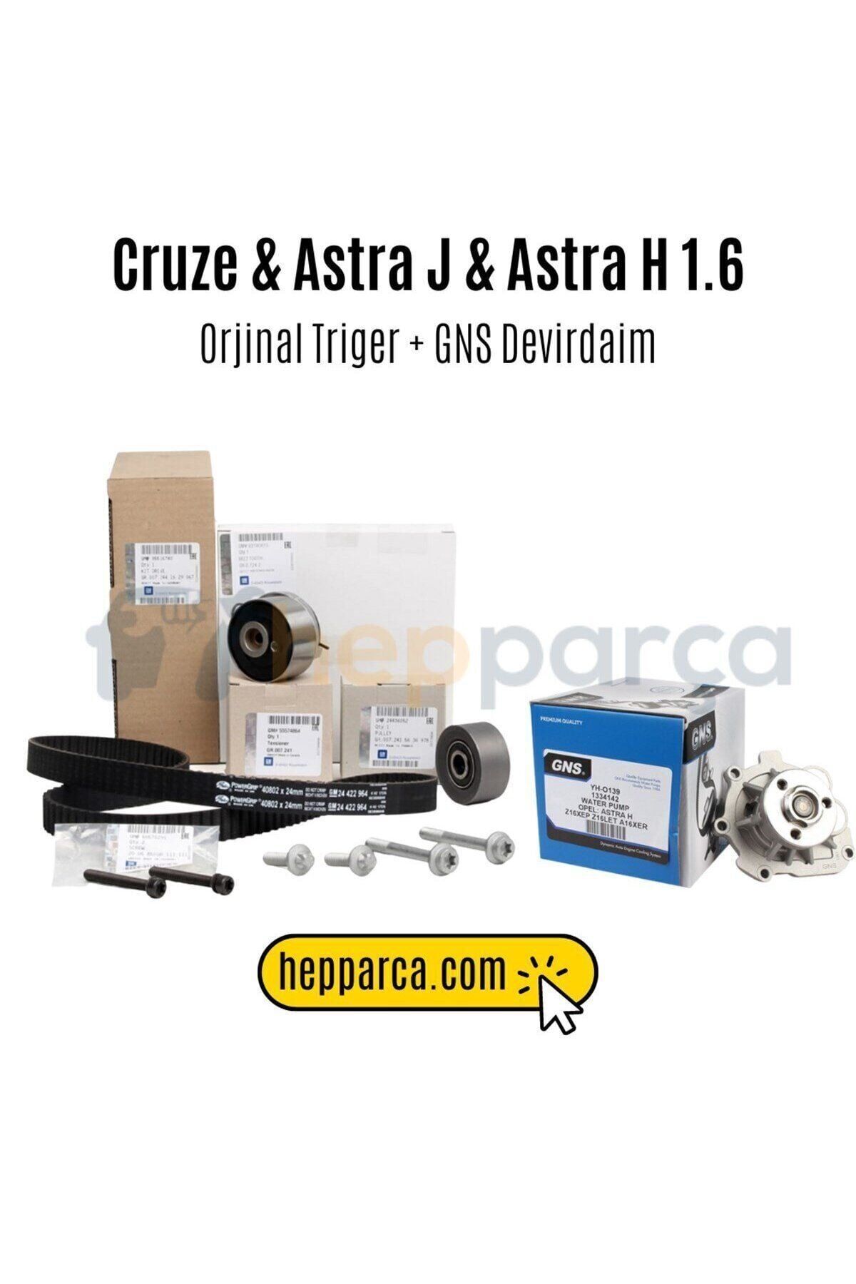 Chevrolet / Cruze 1.6 Orjinal Triger Seti Ve Gns Devirdaim Seti