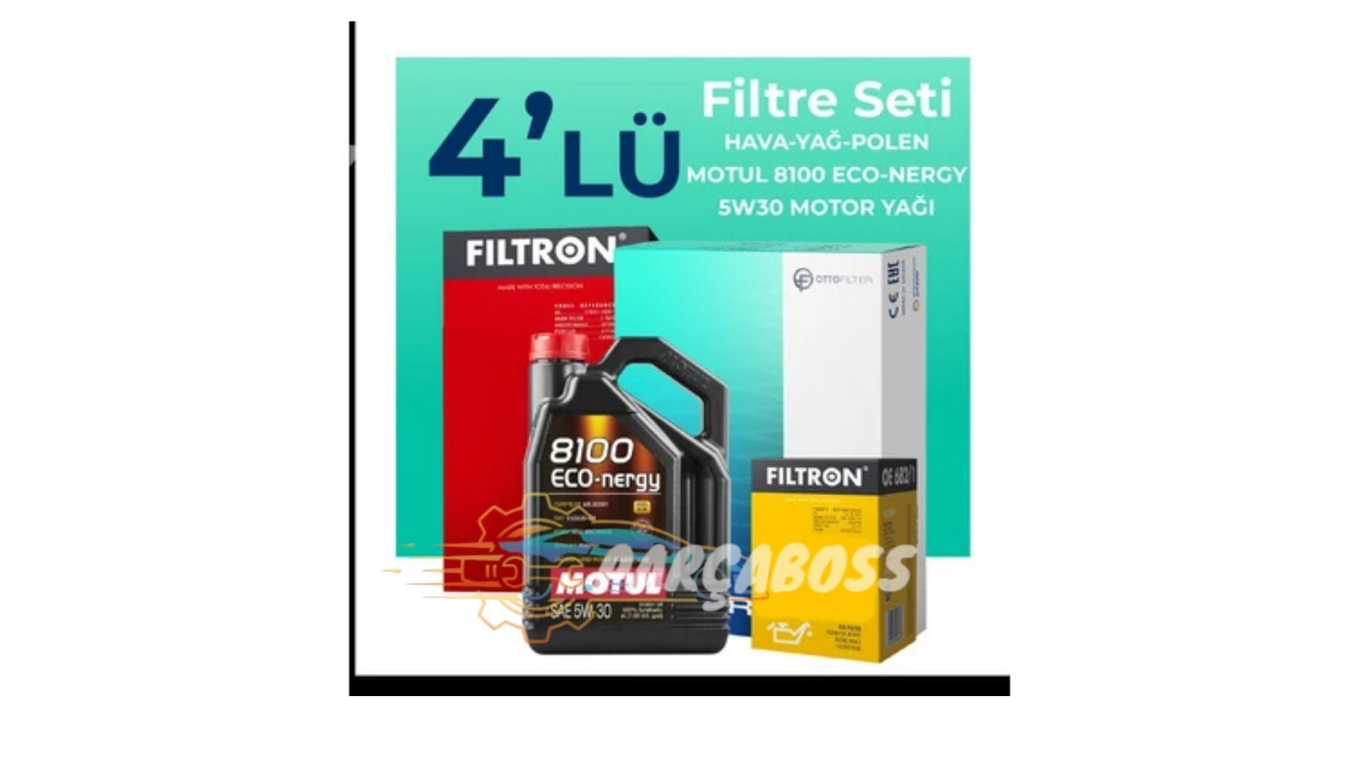 Chevrolet Cruze 1.6 Motul Econergy Bakım Seti