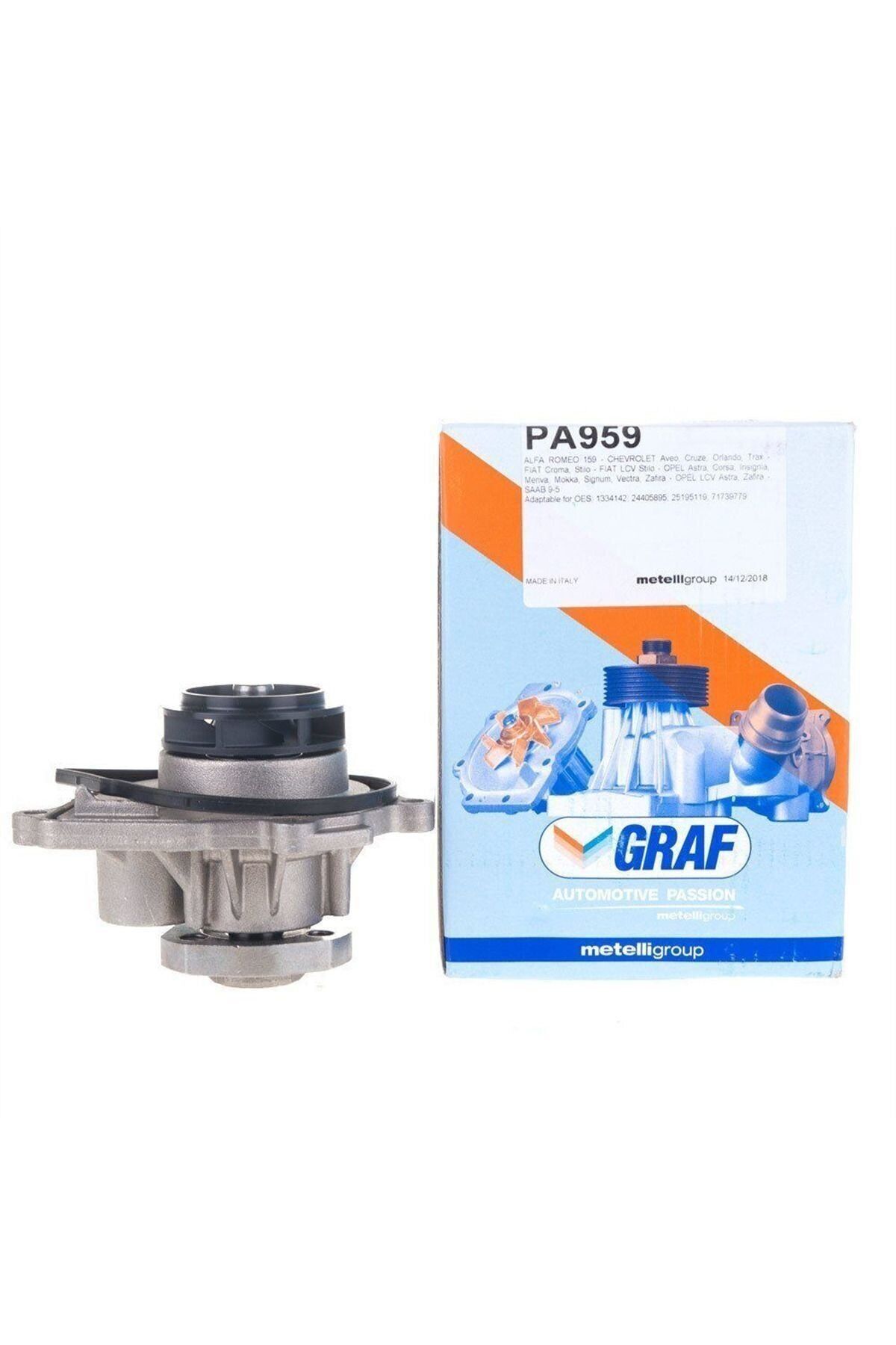 Chevrolet / Cruze 1.6 1.8 Benzinli Devirdaim Su Pompası Graf