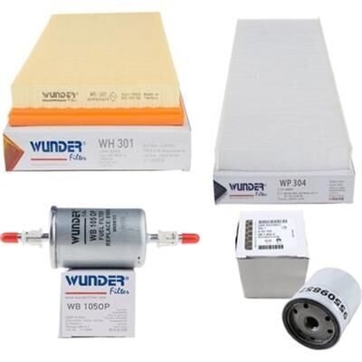 Opel / Vectra B 1.6/2.0 Periyodik Bakım Filtre Seti Wunder Marka