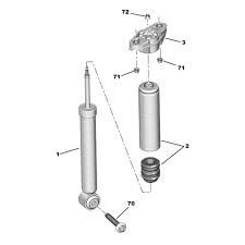 Opel / Corsa F Arka Amortisör Orijinal 2020 -