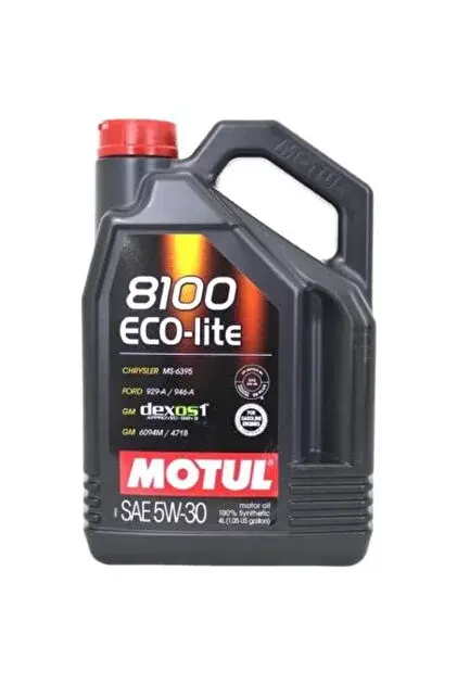 Motul 8100 Eco-Lite 5w30 Dexos1Gen2 Motor Yağı 4 Litre