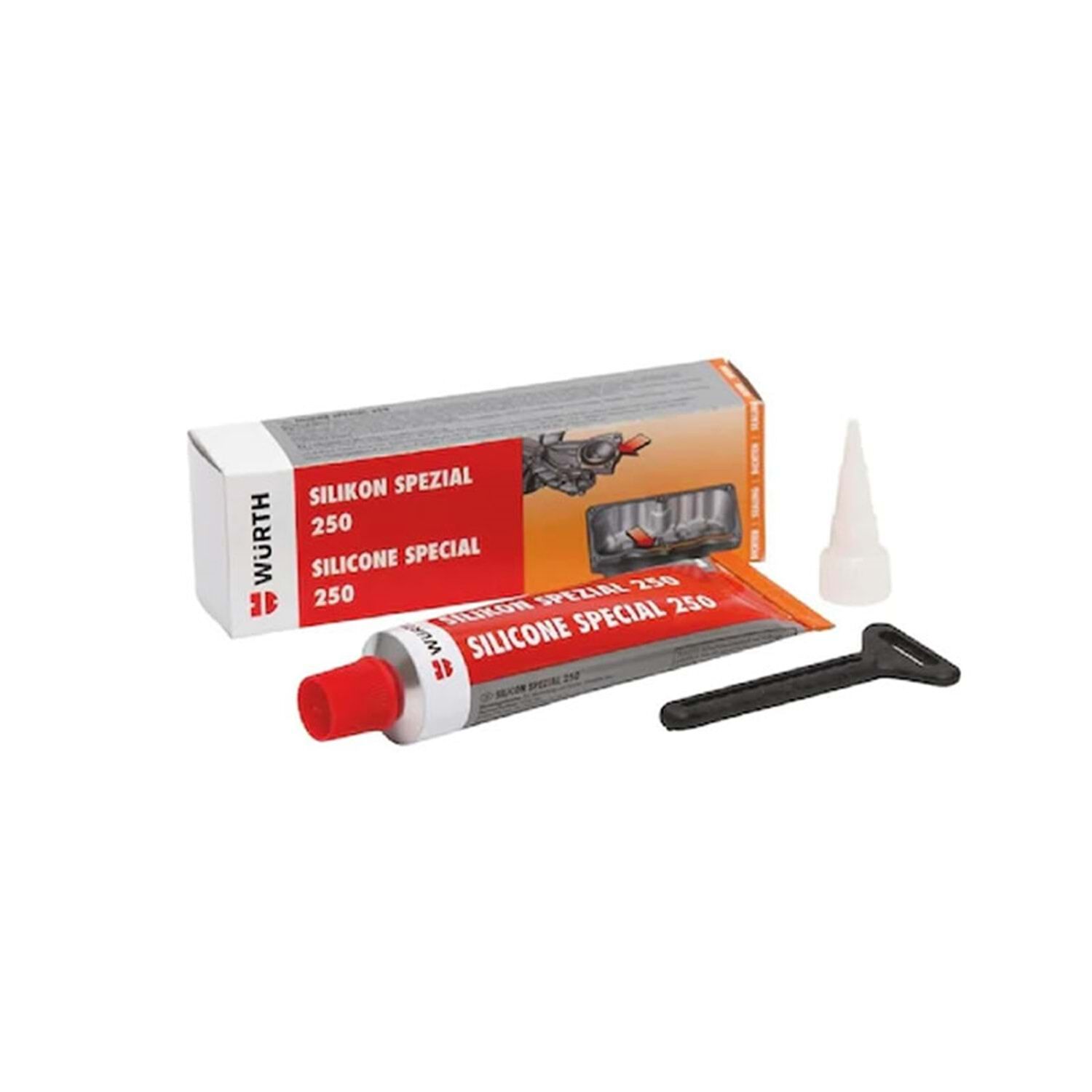 Würth Silikon Sıvı Conta Siyah