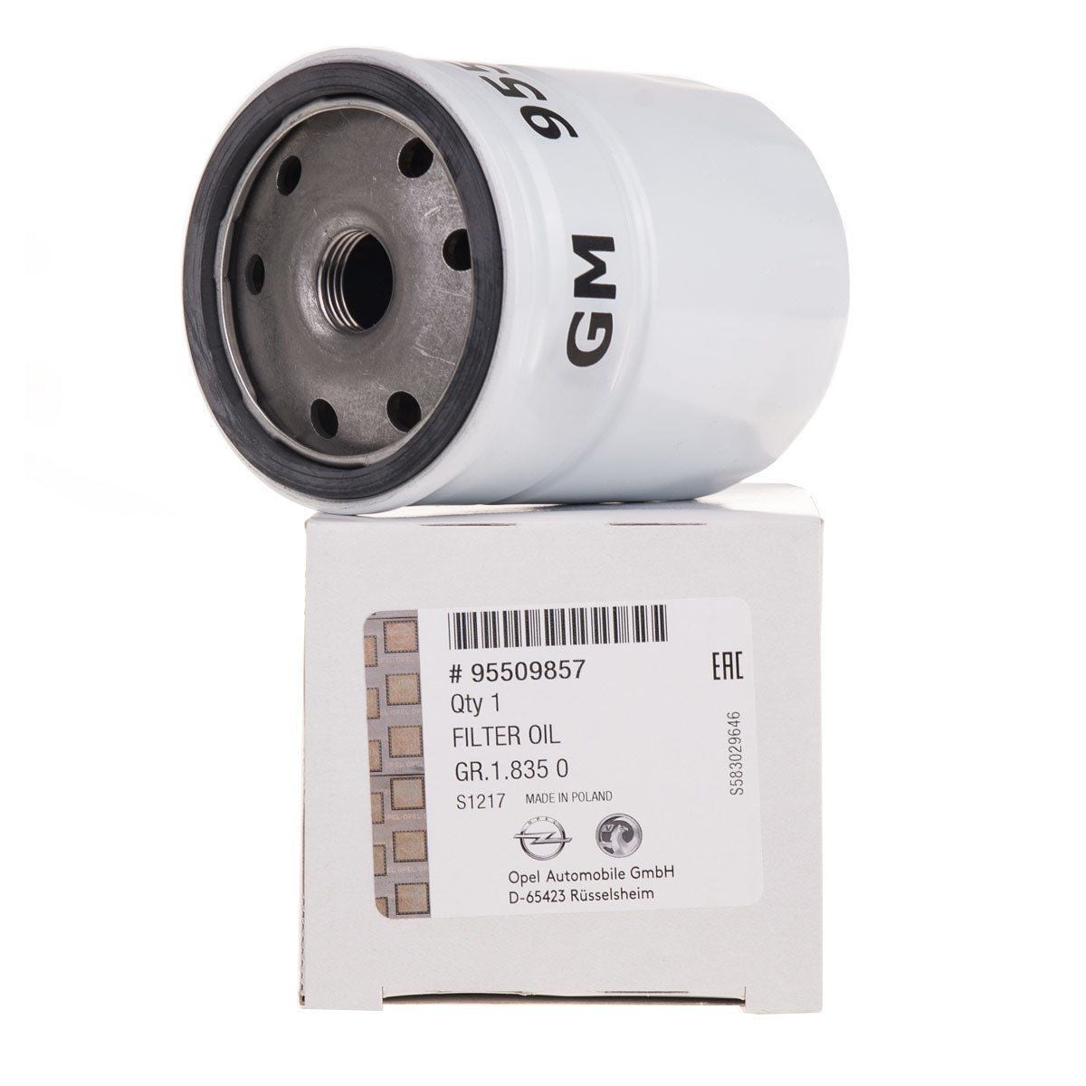 Opel / Meriva 1,6 Yağ Filtresi Orijinal GM