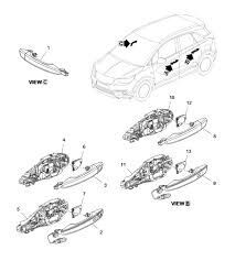 Opel / Combo E Sağ Ön Dış Kapı Kolu Orijinal