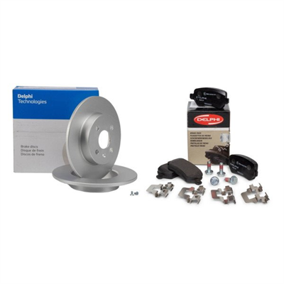 Opel / Combo C 4 Bijon Arka Fren Disk Ve Balata Takımı Delphi Marka