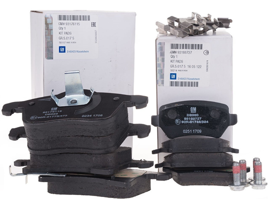 Opel / Combo C Ön Balata+Arka Balata Takımı GM