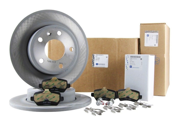 Opel / Meriva B Arka Disk Balata Seti Gm