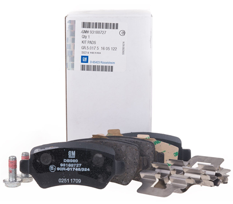 Opel / Meriva B Arka Fren Balatası Takım Gm