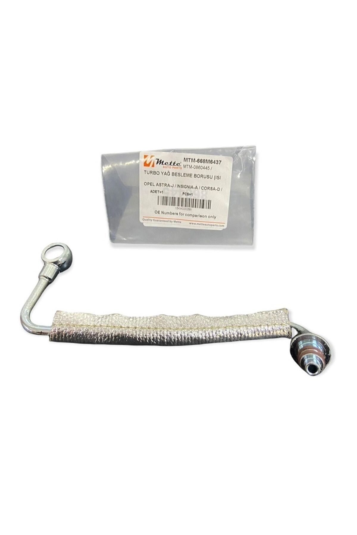 Opel / Meriva B J 1.4 Turbo Üst Yağlama Borusu Yalıtımlı Gm