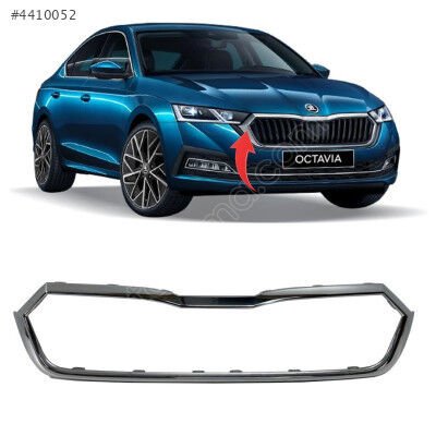 Skoda Octavia 2021 Sonrası Panjur Çerçevesi Krom