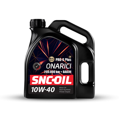 SNC-OIL Bakım Pro-S Plus XL Onarıcı 10W-40 Motor Yağı 4 Lt