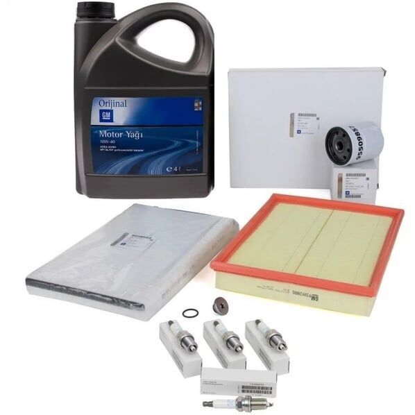 Opel / Astra G 1.4/1.6 Periyodik Bakım Seti Bujisiz (Mobil 10W40 Yağlı) (Bakım-AstraG-Mobil)