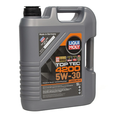 Lique Moly  5W-30 Motor Yağı Tam Sentetik Top Tec 4200 5 Litre