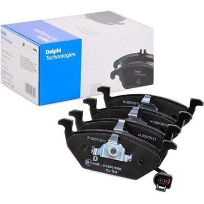 Chevrolet / Captiva Uyumlu   Arka Fren Balata Takımı Delphi