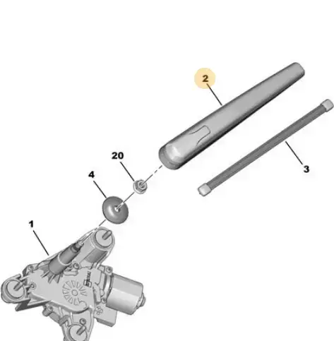Opel / Astra L 5 Kapılı Silecek Süpürgesi GM