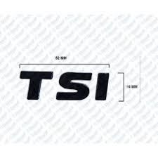 Volkswagen Siyah TSI Yazı