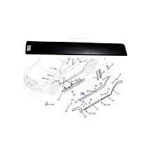 | Chevrolet / Captiva Ön Sol Kapı Bandıı Çıtası Orijinal