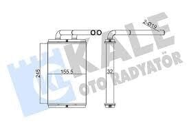 Chevrolet / Captiva 2.0 Cdti | Kalorifer Radyatörü