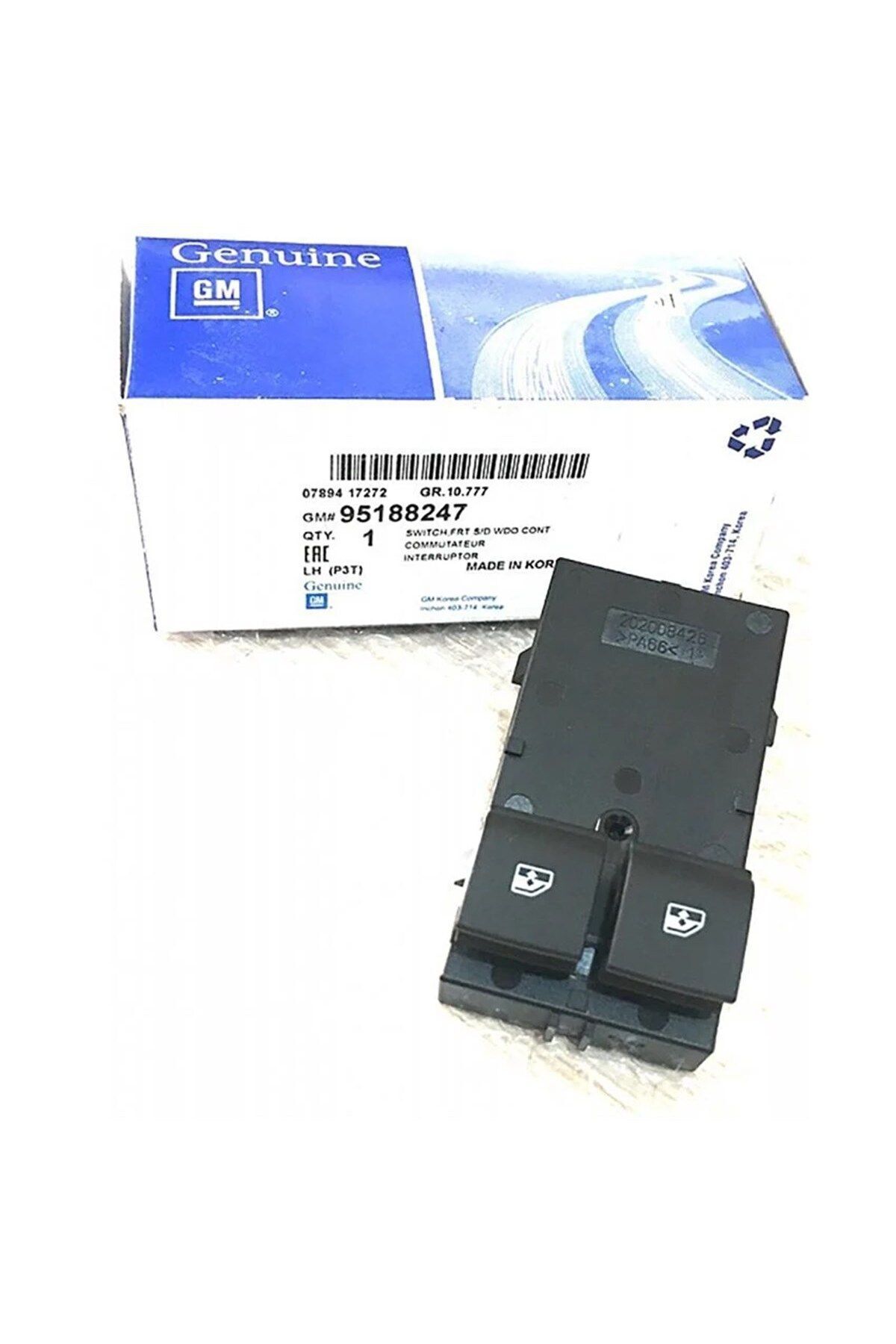 Chevrolet / Yeni Aveo Ikili Sol Cam Kaldırma Düğmesi Gm