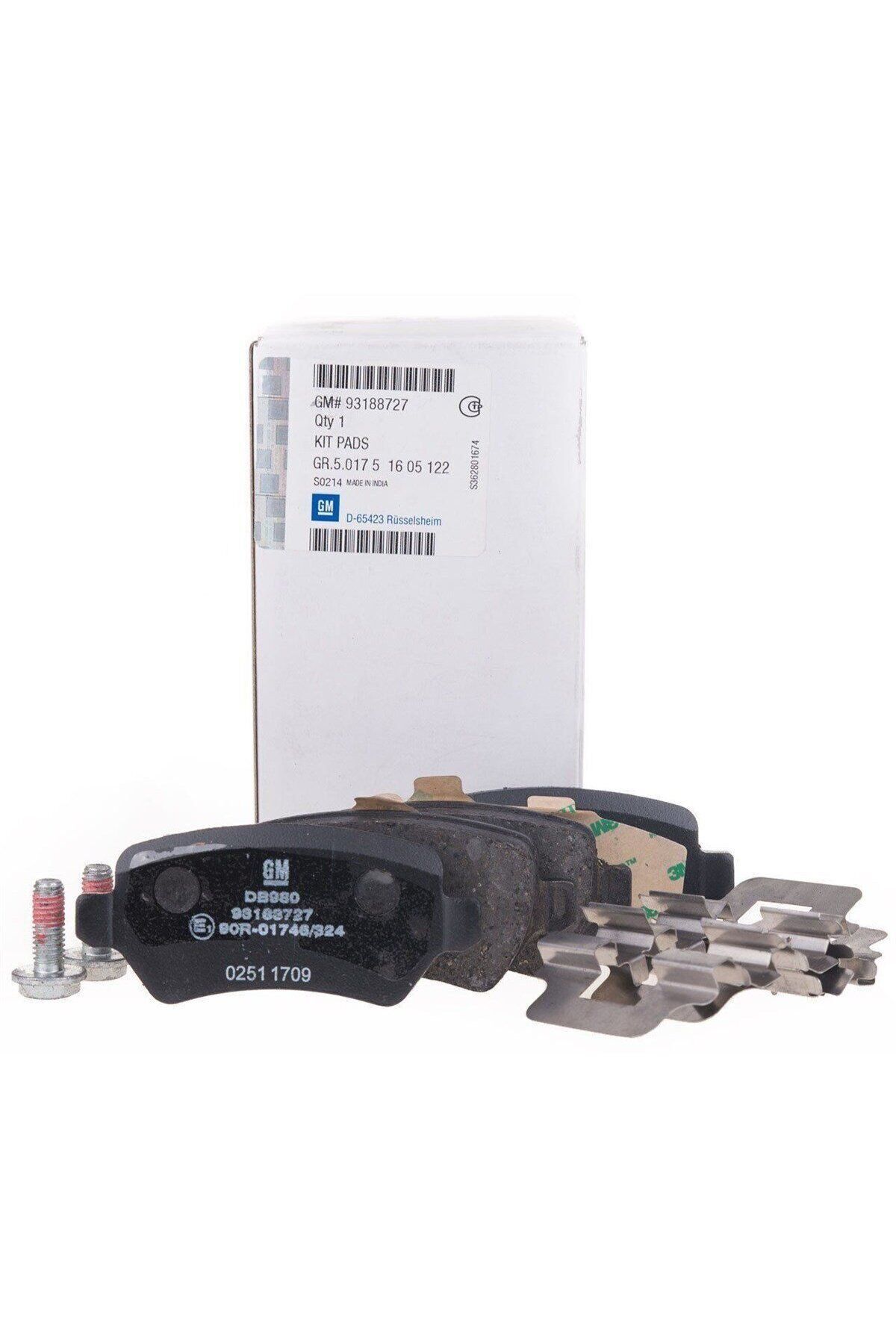 Opel / Zafira B Arka Fren Balatası Takım Gm