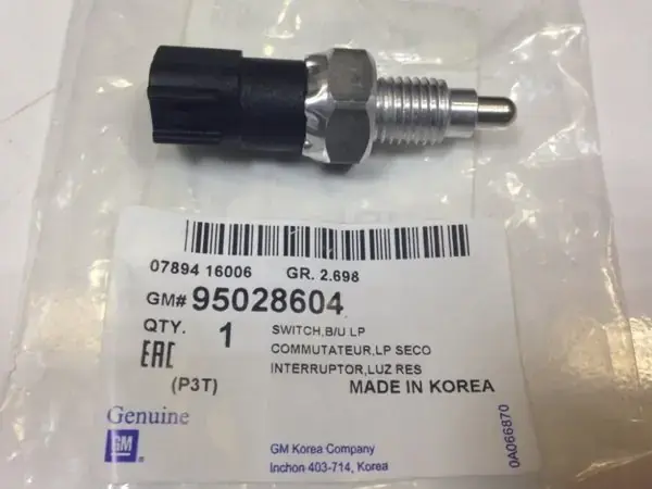 Chevrolet Cruze Geri Vites Müşürü GM