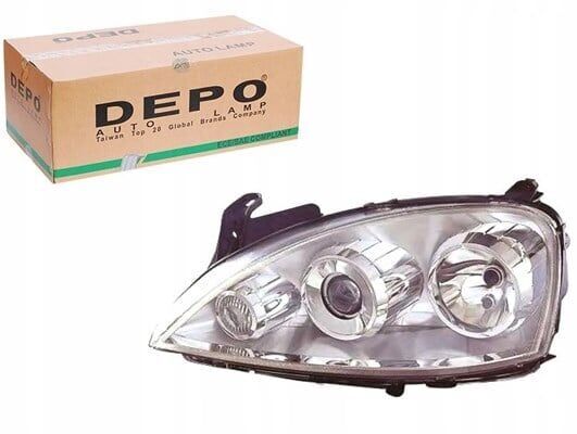 Opel / Corsa C - Combo C 1.Sınıf Mercekli Far Sol