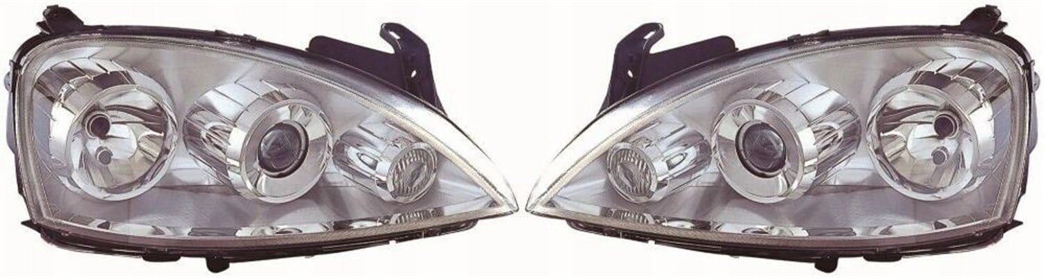 Corsa C - Combo C Mercekli Far Takım Sağ Sol