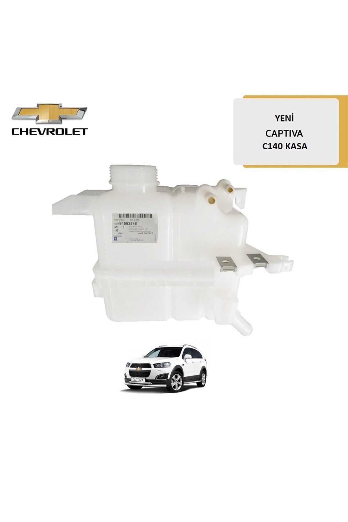 Chevrolet Yeni Captiva C140 Yedek Su Deposu Orjinal Gm