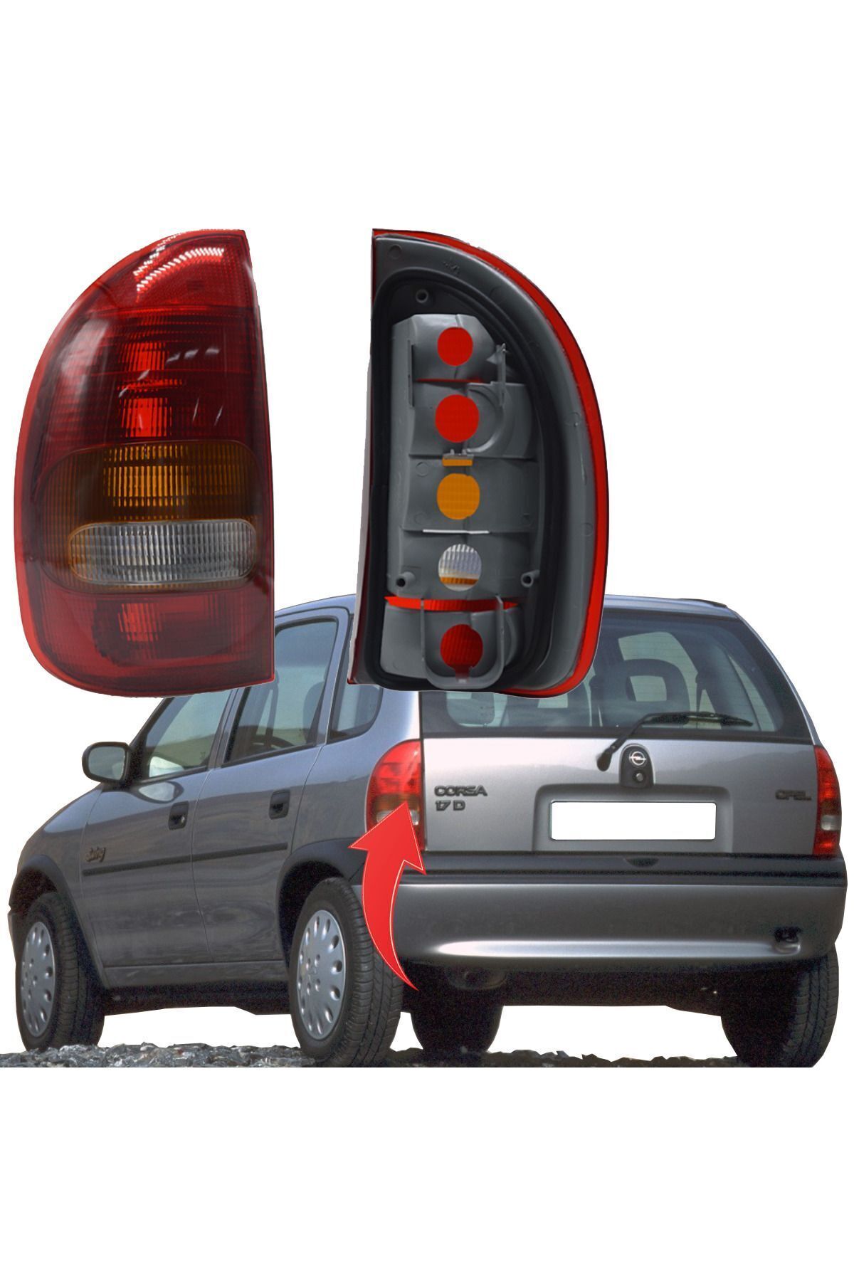 Opel / Corsa B Sol Stop Lambası Wisco