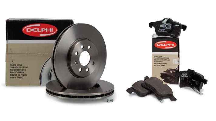 Opel / Meriva A Ön Fren Disk ve Balata Takım 4 Bijonlu Delphi