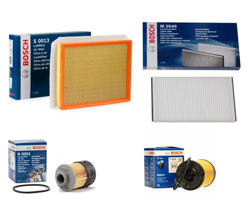 Opel / Astra H 1.3 Dizel Komple Filtre Bakım Seti Uyumlu