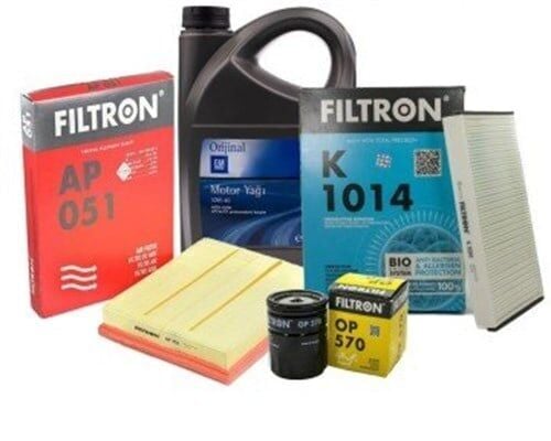 iltron Marka Bakım Seti Gm 10W40 4 LT Yağlı