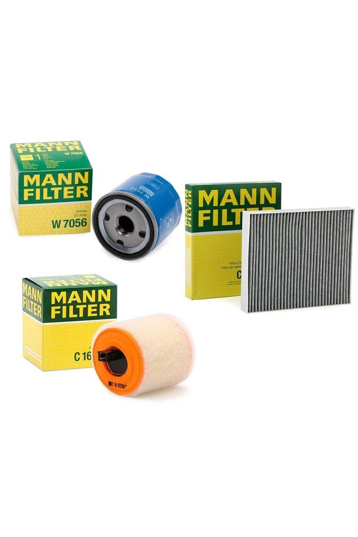 Opel / Astra K 1.0 / 1.4 Benzinli Periyodik Bakım Filtre Seti Mann Marka